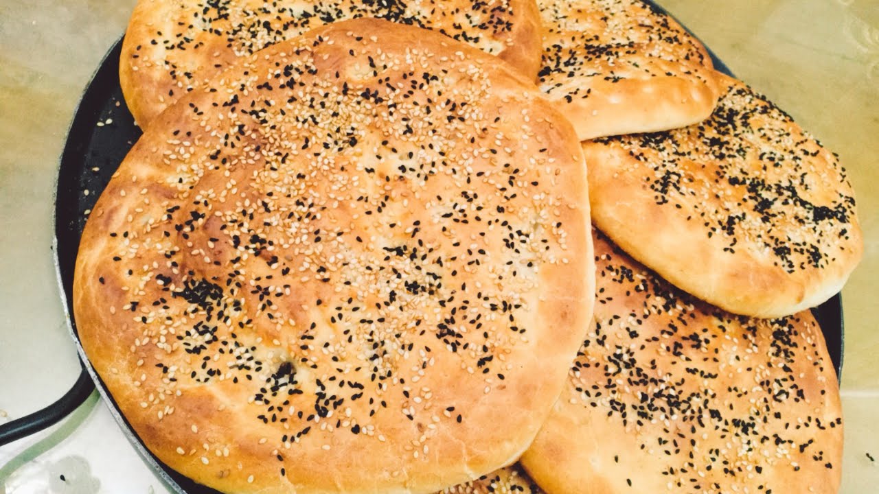 طريقة عمل خبز التميس الأفغاني بطريقة سهلة وبسيطة ونتيجة رائعة
