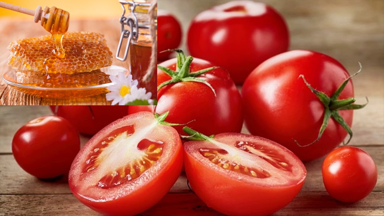 طريقة عمل ماسك الطماطم والعسل القابض للمسام والمقاوم لتصبغات الوجه