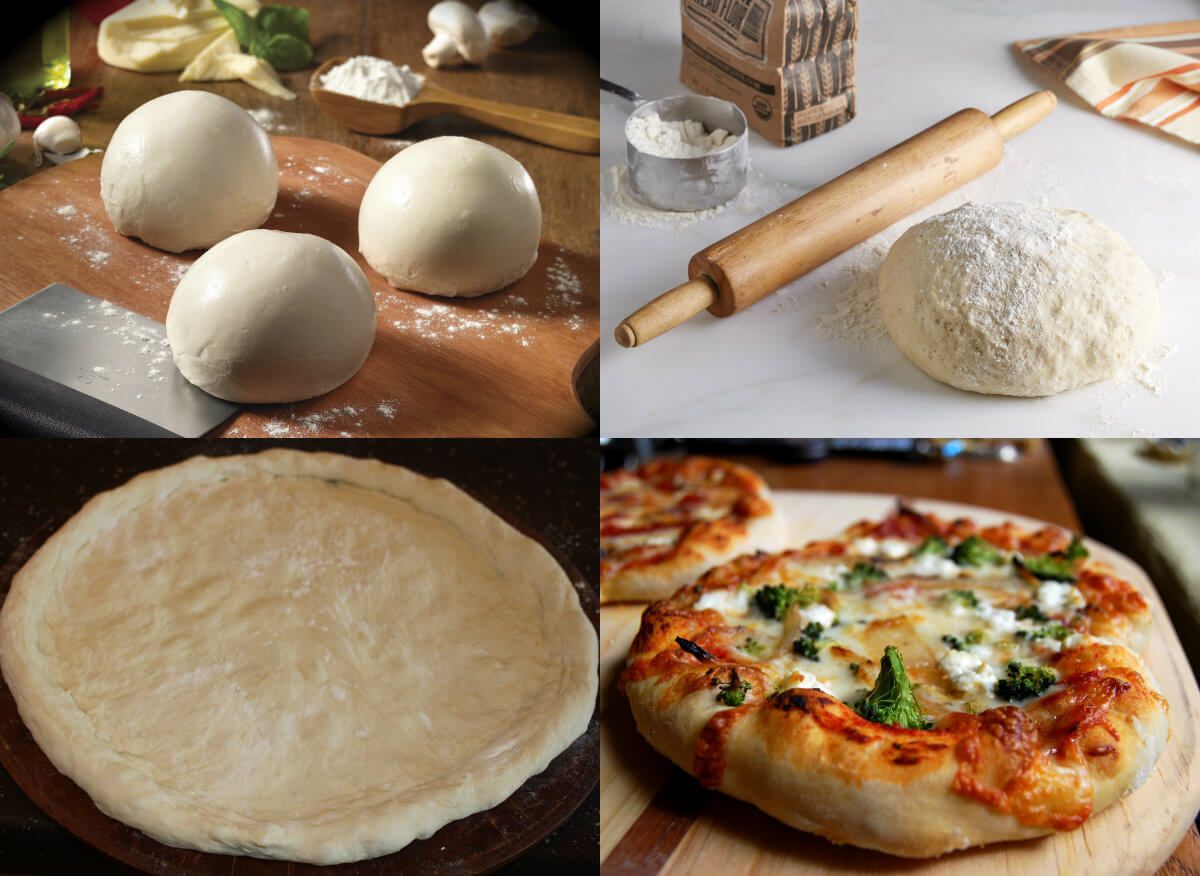طريقة سهلة وبسيطة  لعمل عجينة البيتزا السريعة