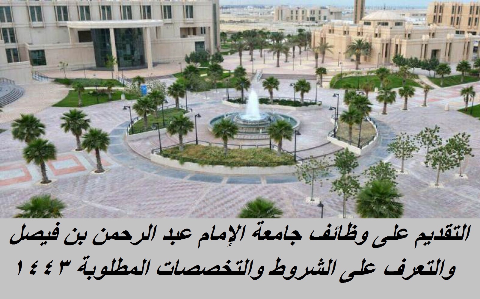 جامعة الامام عبد الرحمن بن فيصل