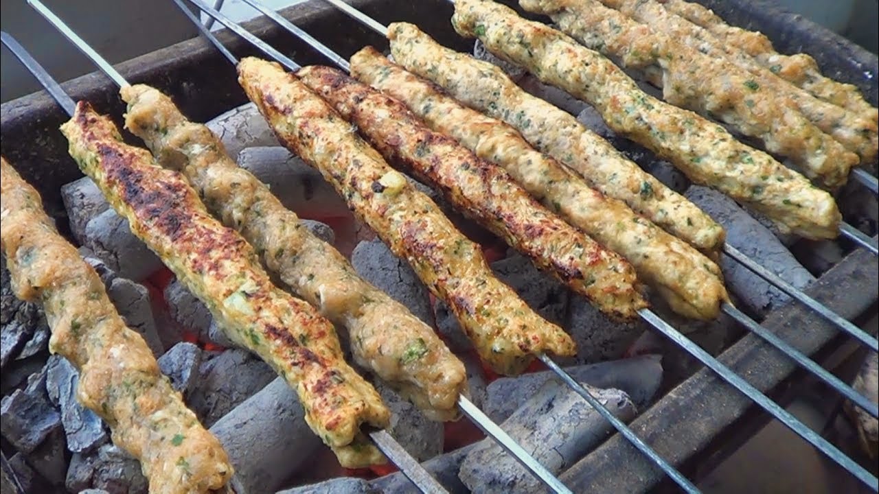 كباب الدجاج العراقي اللذيذة من ألذ وأطعم الوجبات زي الجاهز