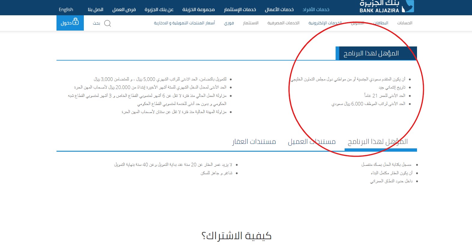 رابط التقديم على تمويل بيتي العقاري 2021 وشروطه