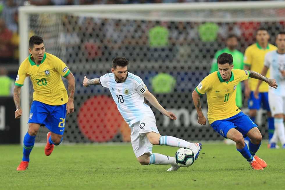 موعد مباراة البرازيل والأرجنتين