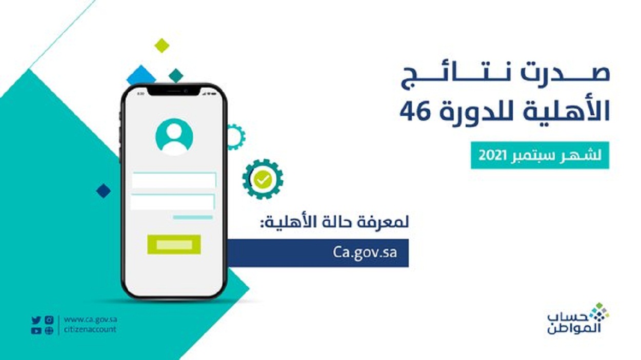 موعد إيداع دفعة شهر سبتمبر 46 الجديدة