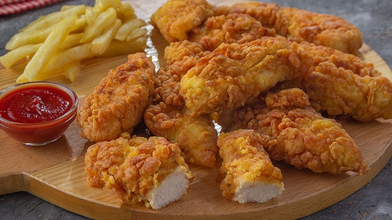 طريقة عمل زنجر دجاج المقرمش الكرسبي مثل كنتاكي وبنفس طعم KFC