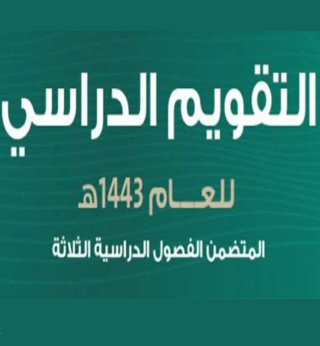 الخطة الزمنية للعام الدراسي الجديد داخل المملكة العربية السعودية 1443 ھ