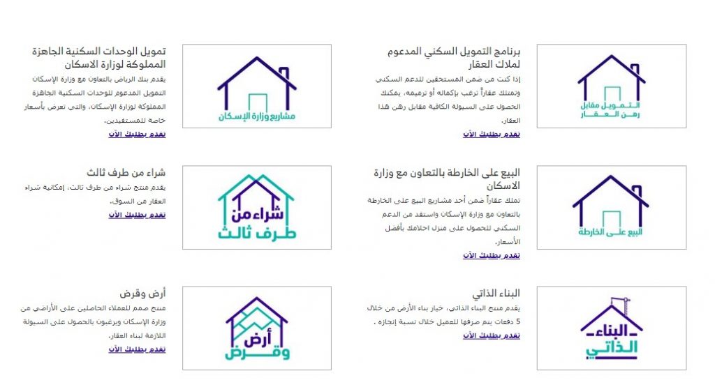 حاسبة التمويل العقاري بنك الرياض 1443 حلول التمويل صندوق التنمية العقارية