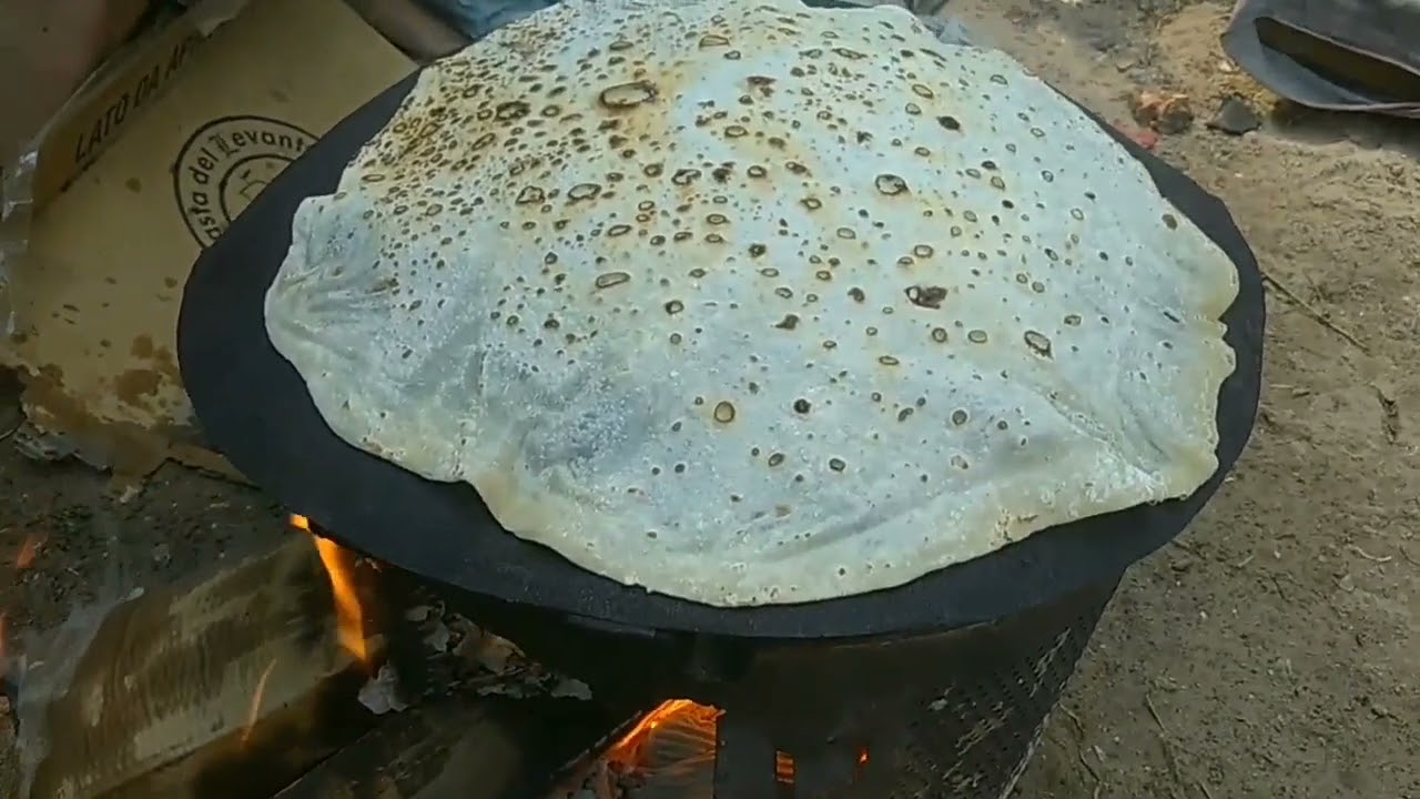 طريقة عمل خبز الصاج الفلسطيني الشهي سريع التحضير بأبسط المكونات