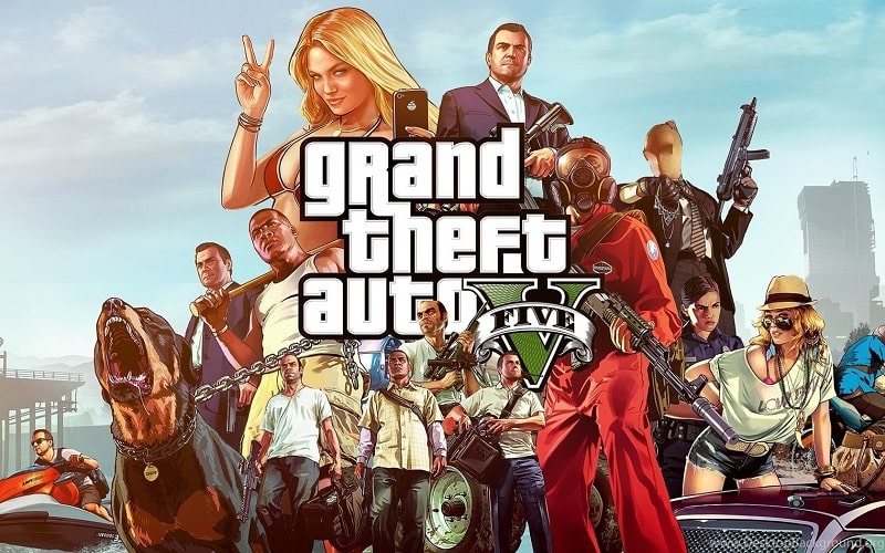 لعبة GTA V الأصلية