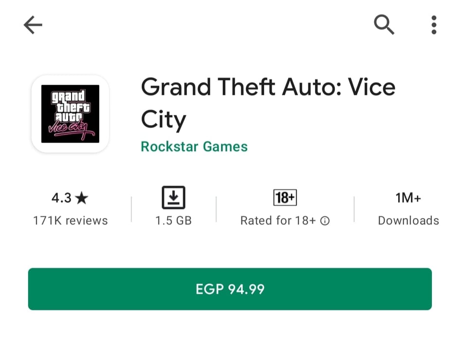 Grand Theft Auto: Vice city