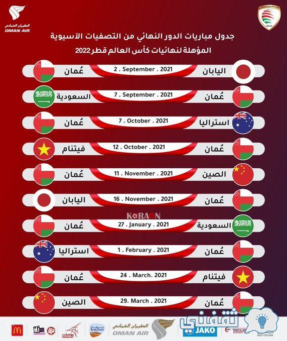 مباراة عمان اليوم