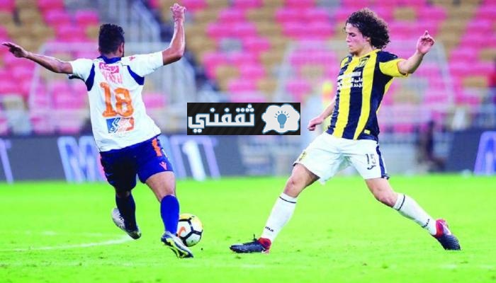 موعد مباراة الاتحاد والفيحاء الودية