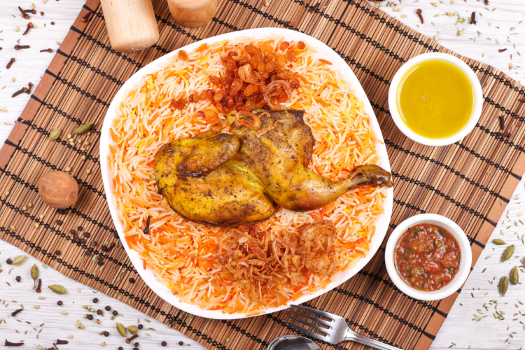 مندي لحم مثل المطابخ بالصور