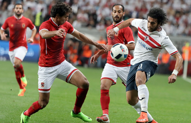 مباراة الأهلى والزمالك