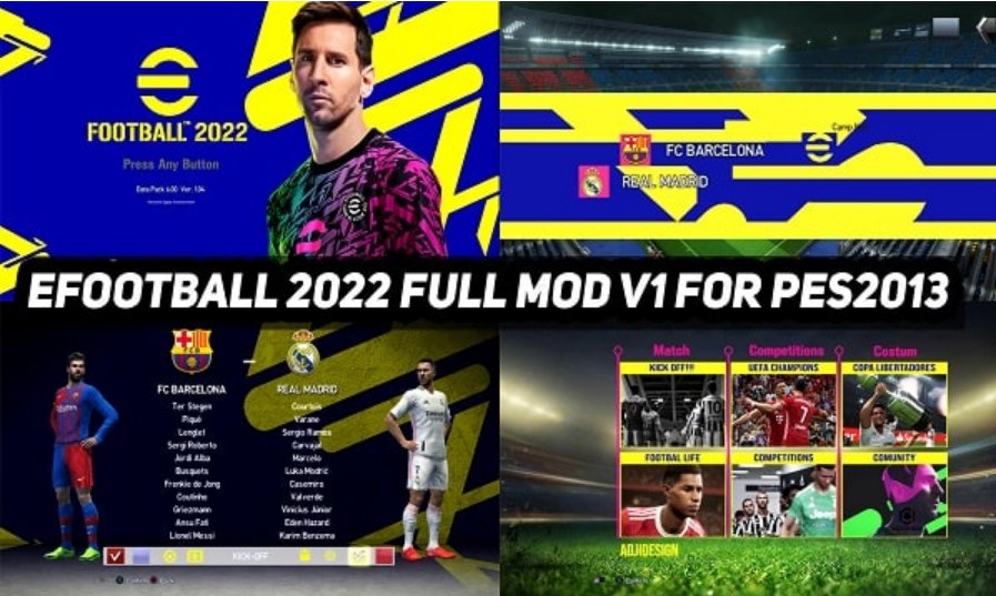 مميزات تحديث لعبة efootball 2022 الجديدة وشرح خطوات فتح إي فوتبول بيس 2022 