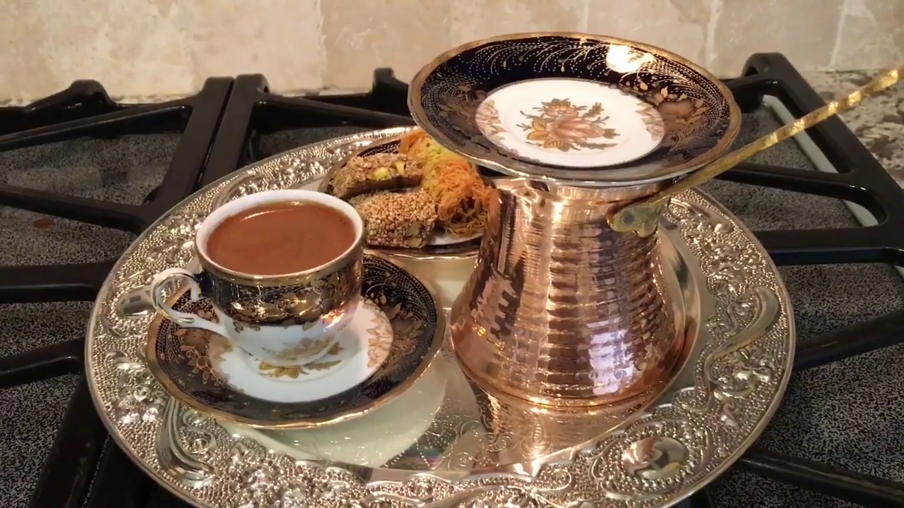 طريقة عمل القهوة التركي
