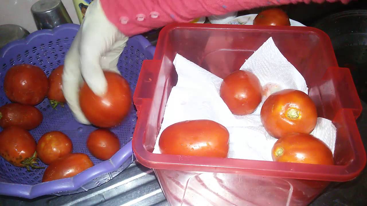 طرق تخزين الطماطم فى الفريزر لأطول فترة ممكنة