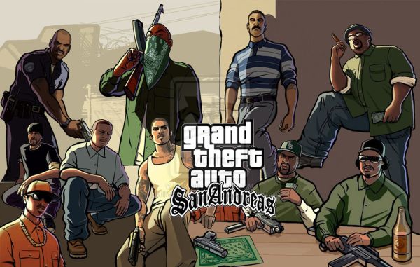 تثبيت لعبة GTA: San Andreas