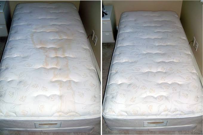 تنظيف مرتبة السرير ببيكربونات الصوديوم
