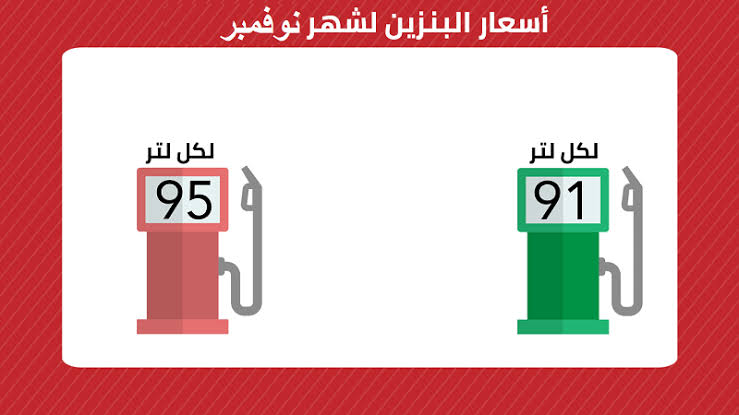 سعر البنزين لشهر نوفمبر بالسعودية