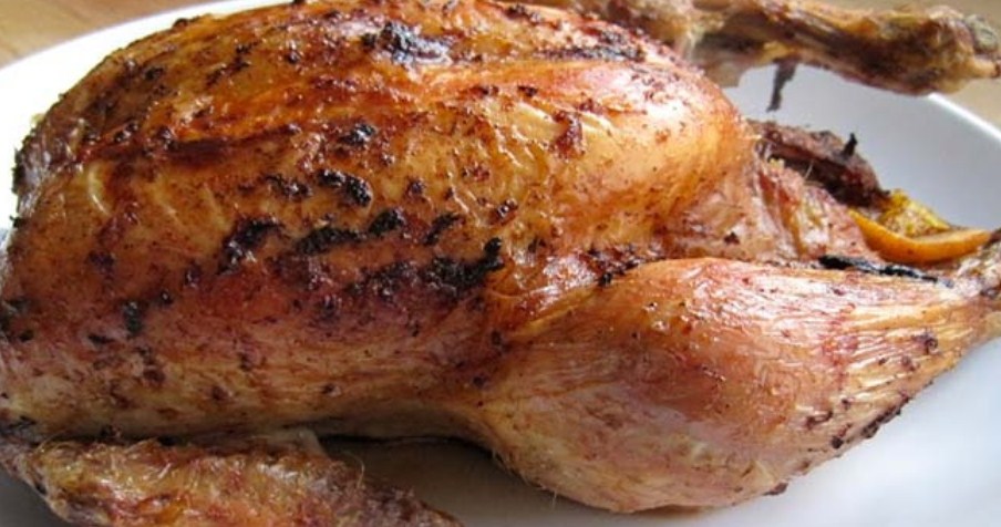 طريقة عمل الدجاج المشوي بالفرن بالتتبيلة المميزة والطعم الرائع مثل المطاعم
