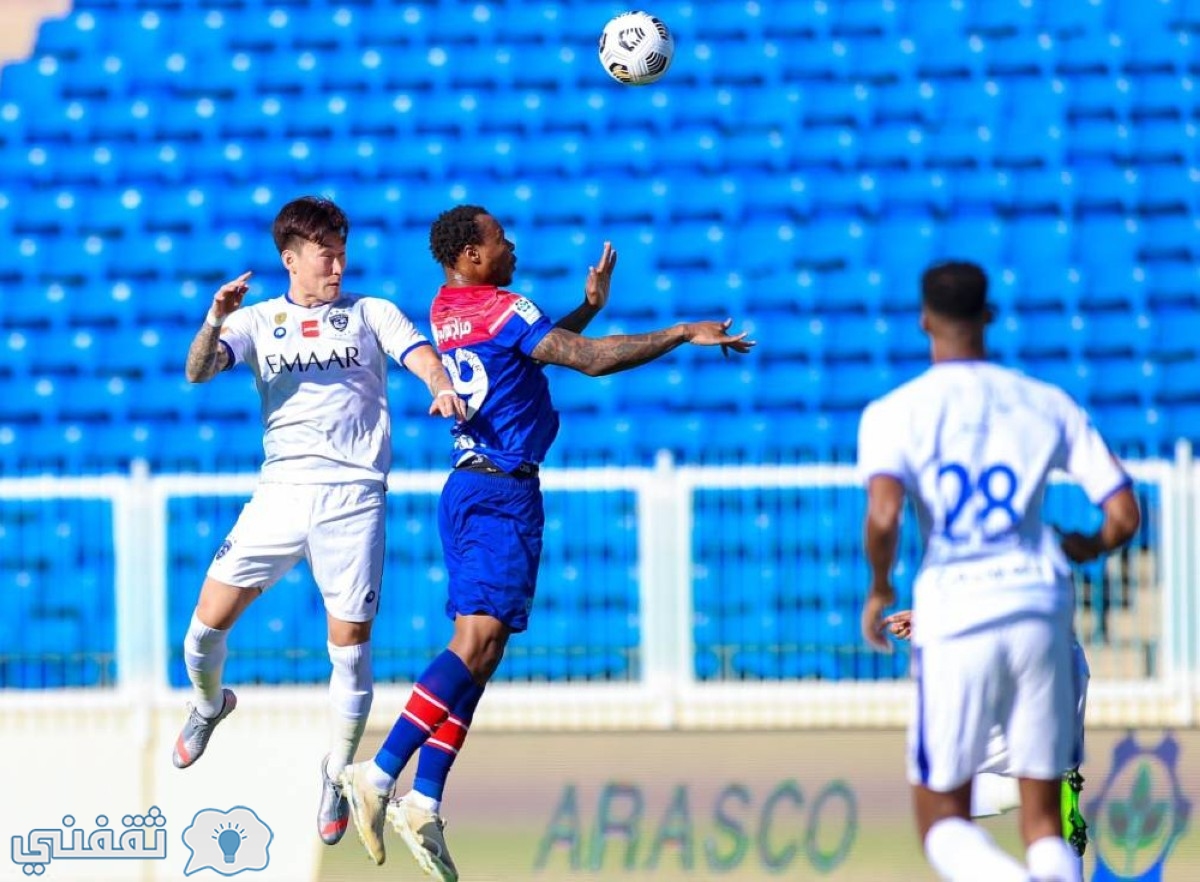 مباراة أبها والهلال 