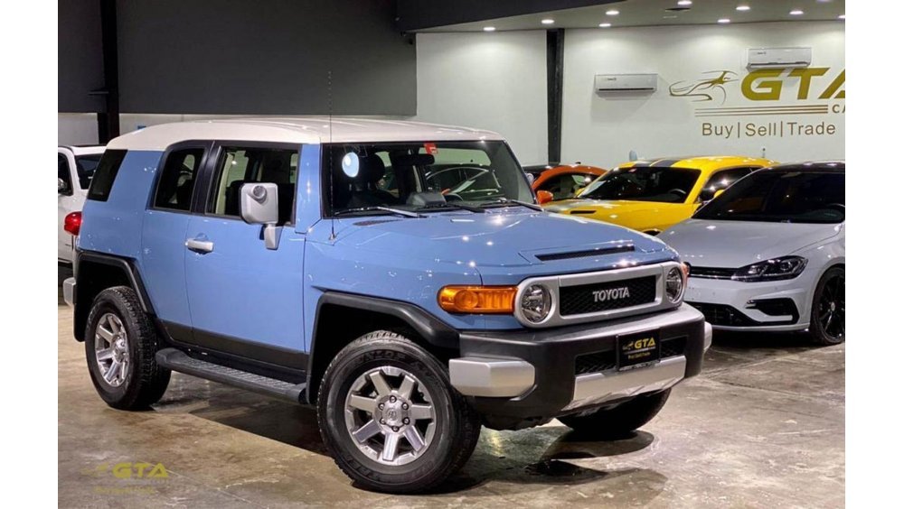 سيارة تويوتا اف جي كروزر Toyota FJ Cruiser 2022 المذهلة لعشاق المغامرة