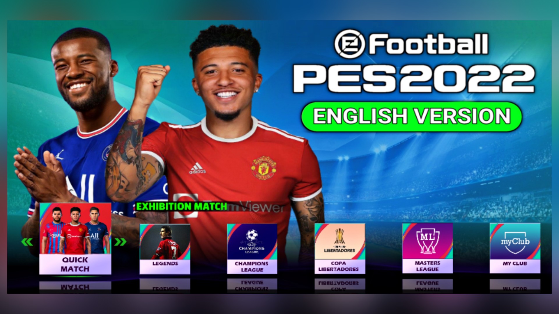 خطوات فتح لعبة اي فوتبول pes 2022 لأجهزة الأندريد ومميزات أخر تحديث من لعبة Efootball