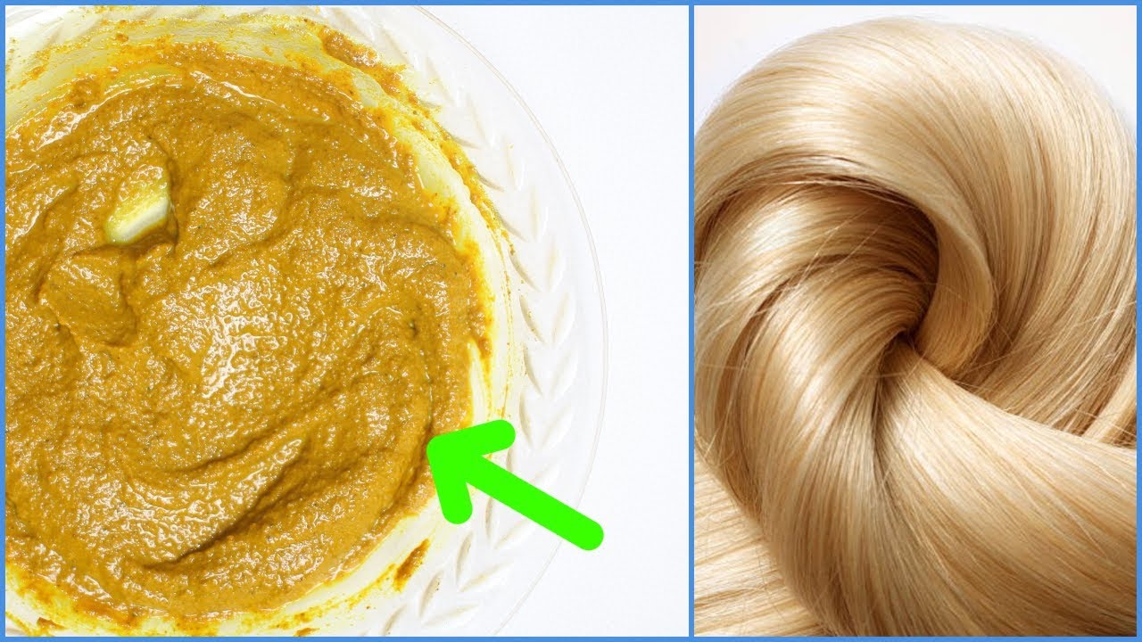 صبغ الشعر باللون الأشقر الذهبي طبيعياً
