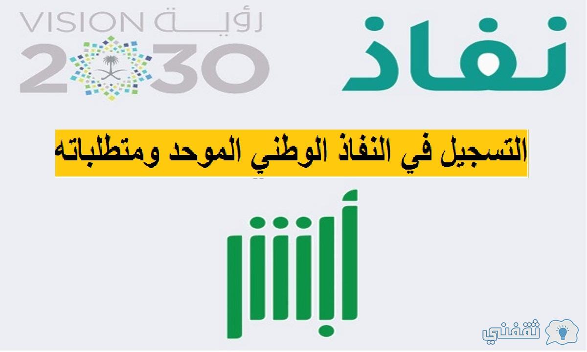 النفاذ الوطني الرئيسية