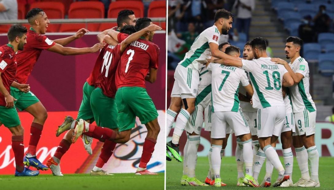 انطلقت الآن.. نتيجة مباراة المغرب والجزائر في ربع نهائي بطولة كأس العرب 2021 لحظة بلحظة