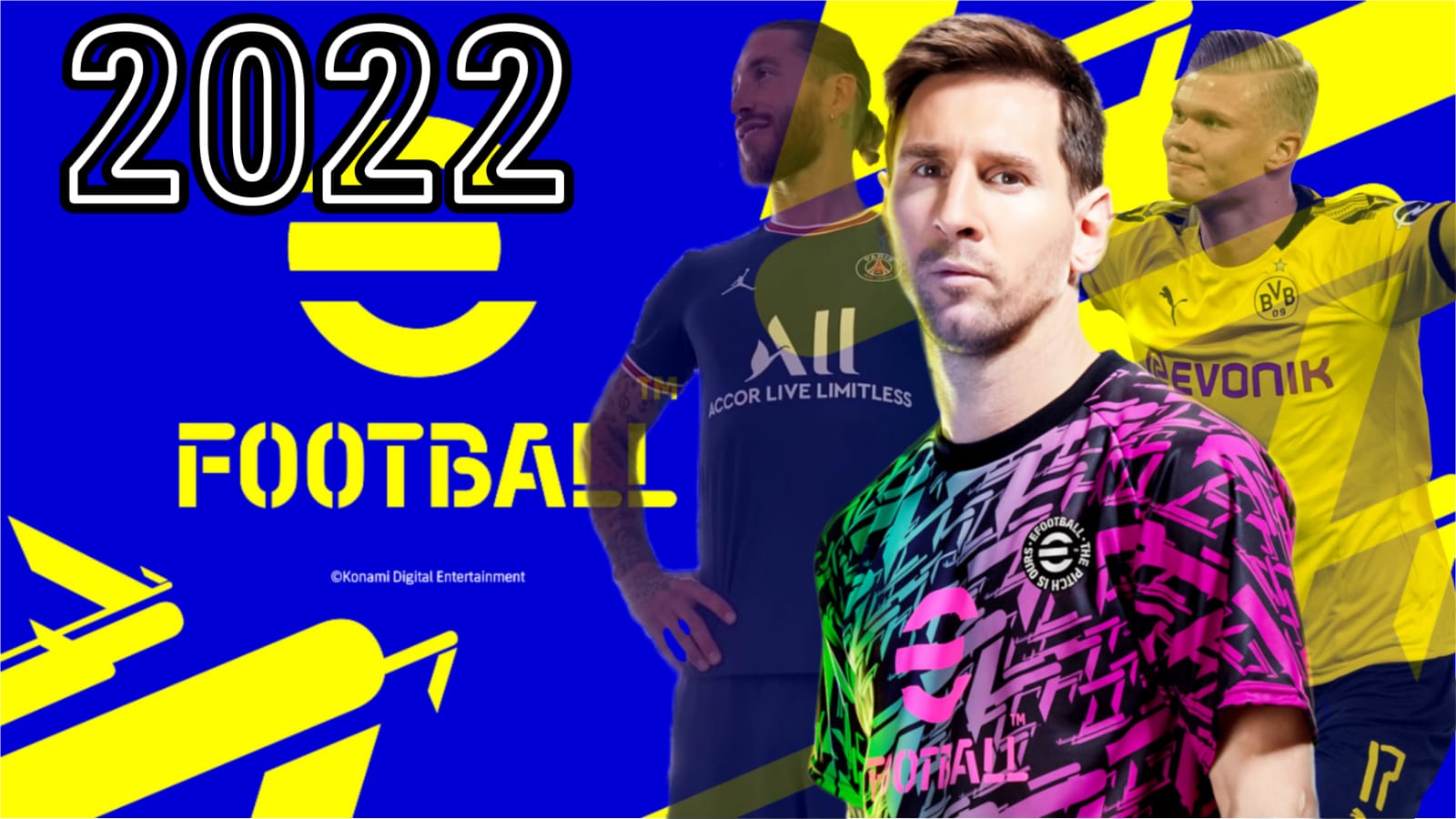 كيفية تثبيت لعبة إي فوتبول بيس 2022 آخر إصدار للاندرويد Efootball mobile 
