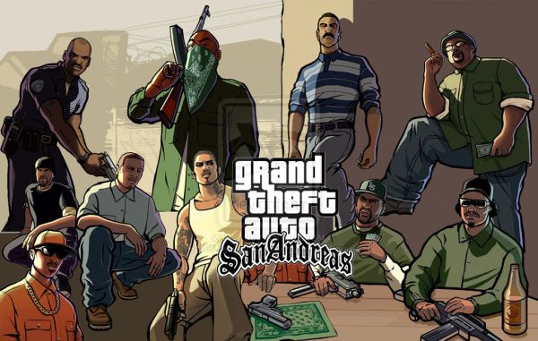 تثبيت لعبة GTA San Andreas