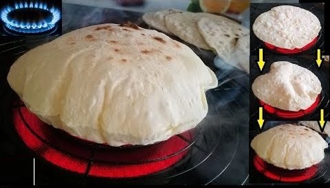 طريقة عمل خبز الصاج