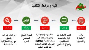 خطوات تنفيذ الدعم