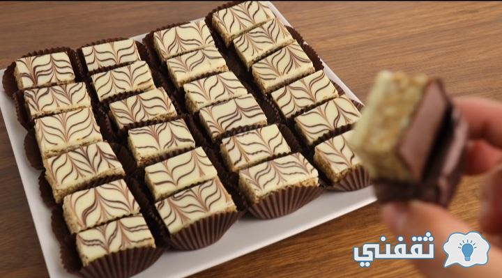 حلوى الفول السوداني بالسمسم