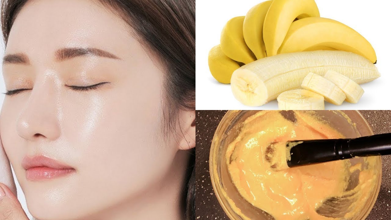 طريقة عمل كريم الموز والكركم لتبييض الوجه