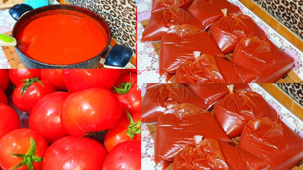 طريقة تخزين الطماطم