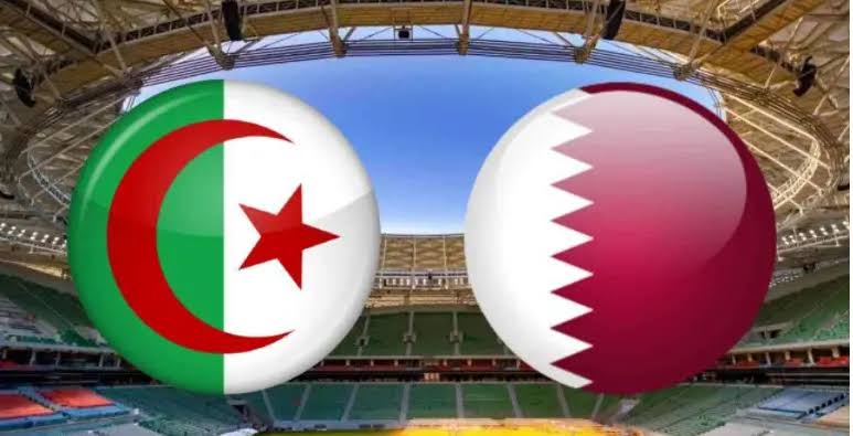 مباراة قطر والجزائر