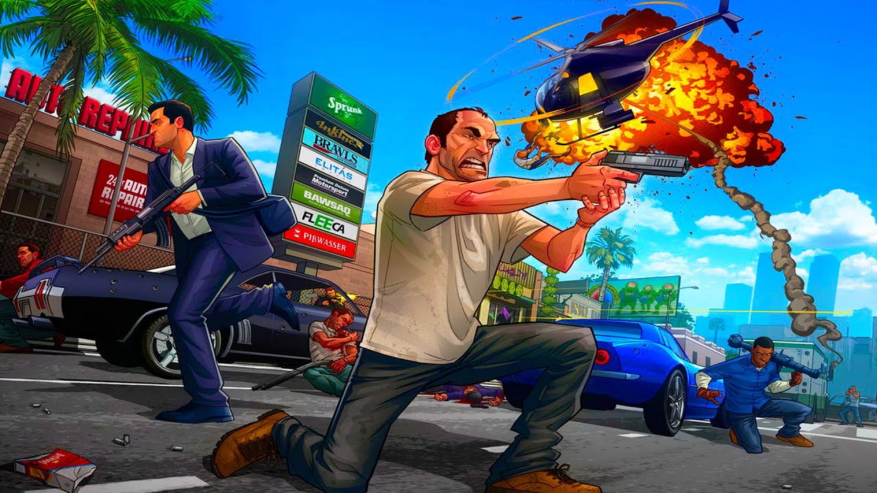 لعبة GTA V للأندرويد