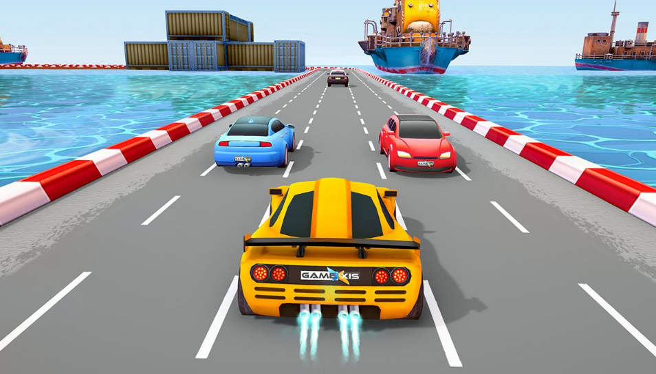 لعبة سباق السيارات city racing 3d