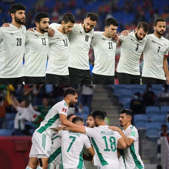 موعد مباراة مصر والجزائر كأس العرب 2021 والقنوات المفتوحة الناقلة