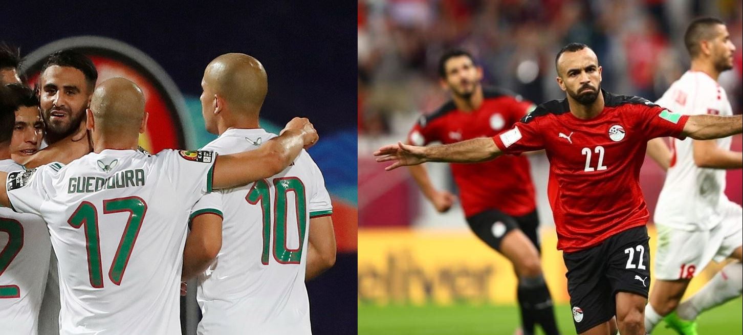 موعد مباراة مصر والجزائر في بطولة كأس العرب 2021 وترتيب مجموعة مصر في البطولة العربية