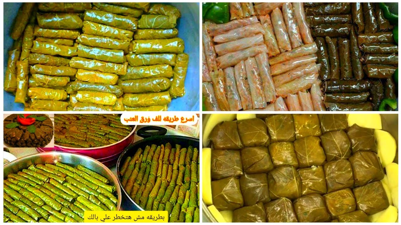 هاتي مشط وتعالى أقولك على أسرع طريقة لف ورق العنب والكرنب بالمشط هتلفي كمية كبيرة بسرعه الصاروخ