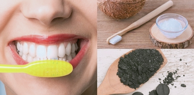 وصفة هائله لتبيض الأسنان بمكونات بسيطة موجودة في المنزل