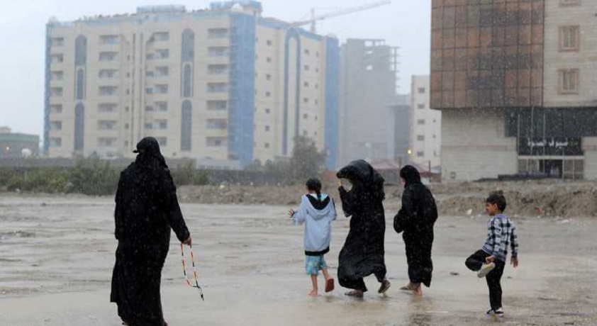 تعليق الدراسة في السعودية بسبب سوء حالة الطقس