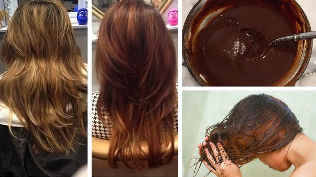طريقة صبغ الشعر بالحناء والكاكاو للحصول علي لون بني أو غزالي بدون اكسجين أو أي مواد كيميائية