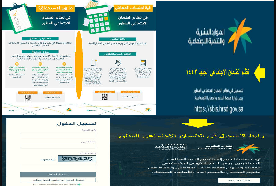 الضمان الاجتماعي المطور الدفعة الثانية