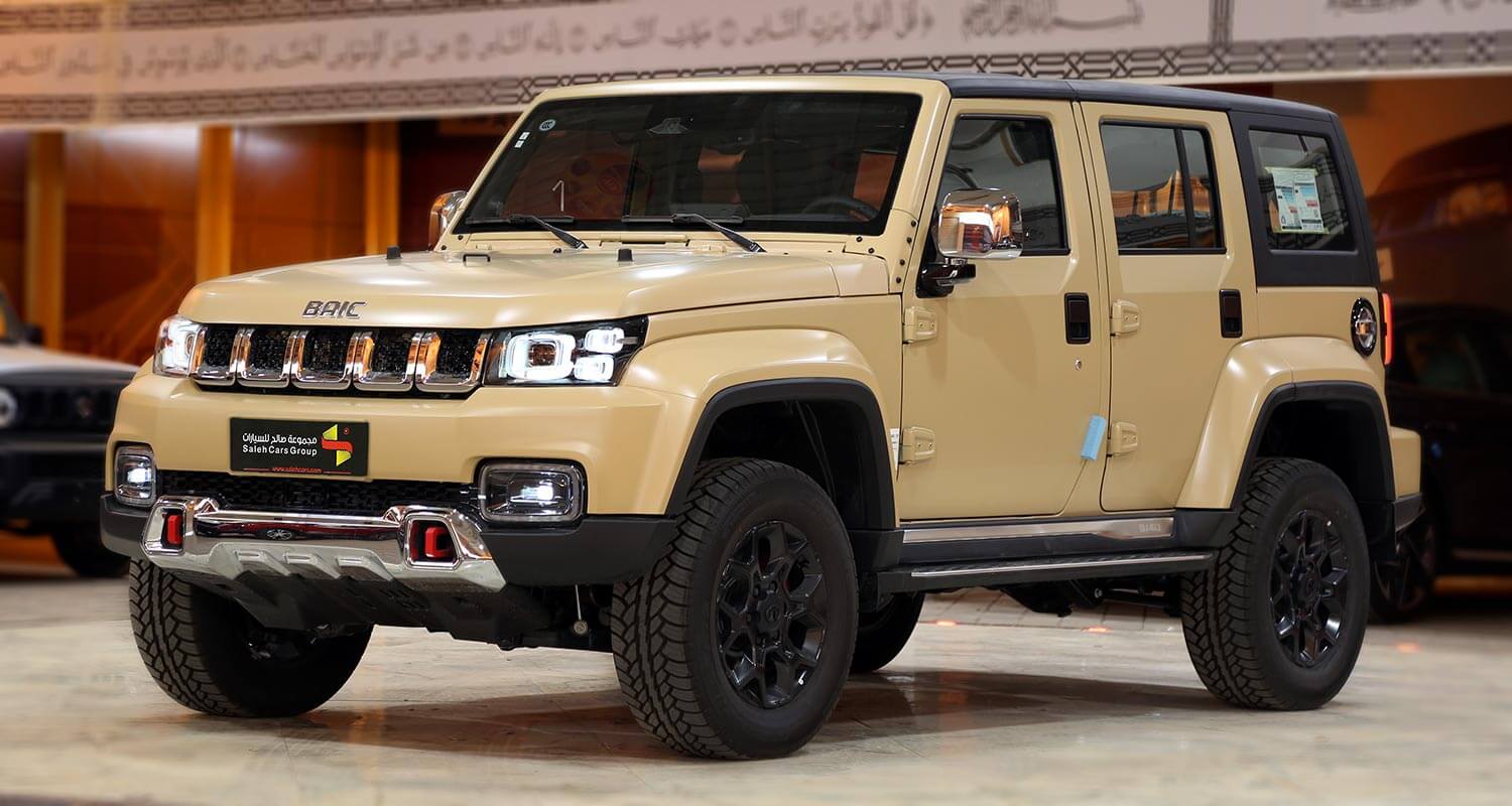 وحش الطريق بايك bj40 2022 السيارة الجديدة في الأسواق السعودية سيارة الدفع الرباعى
