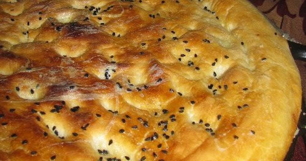 بدون فرن.. الخبز التركي على اصوله اسهل واسرع خبز هش وخفيف بأقل المكونات واسهل الطرق